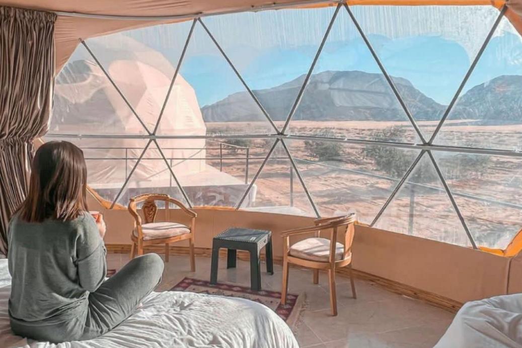 Adel Rum Camp Bubbles ワディ ・ラム エクステリア 写真