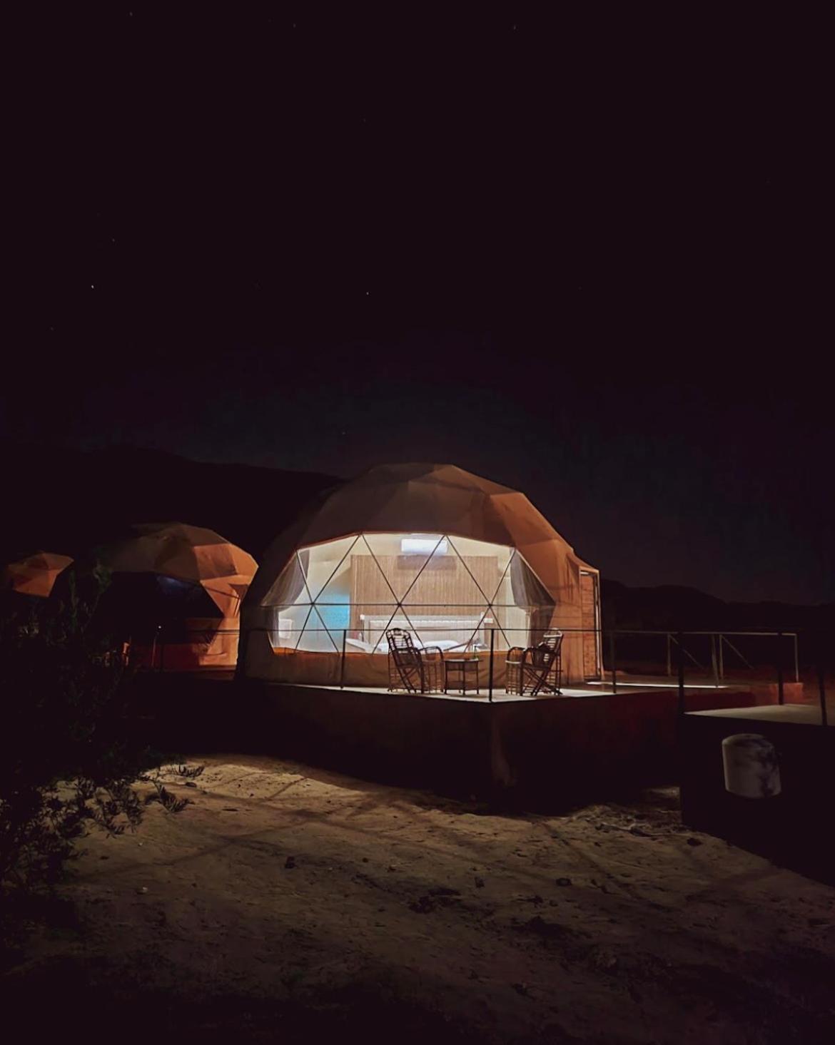 Adel Rum Camp Bubbles ワディ ・ラム エクステリア 写真