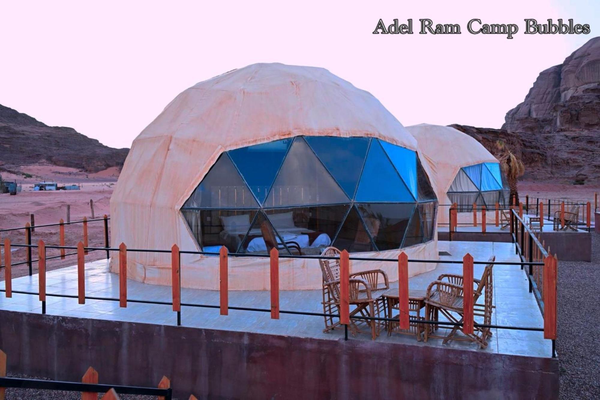 Adel Rum Camp Bubbles ワディ ・ラム エクステリア 写真